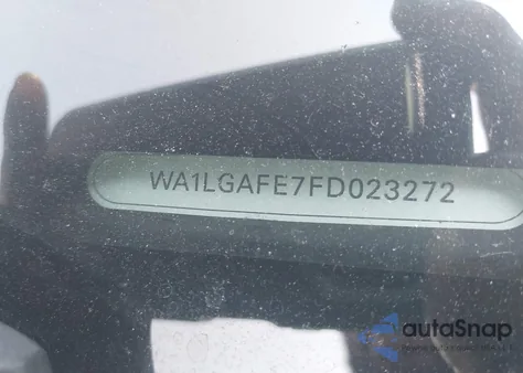 2015 Audi Q7 3.0T Premium from USA, damaged, VIN WA1LGAFE7FD023272